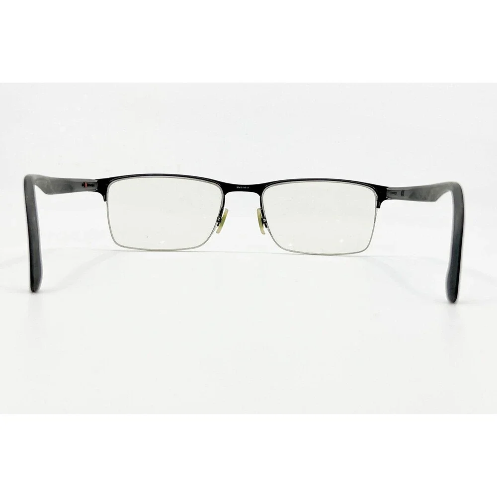 Carrera Eyeglasses Men Black Semi Rimless Rectangular 57-16-145 43744
